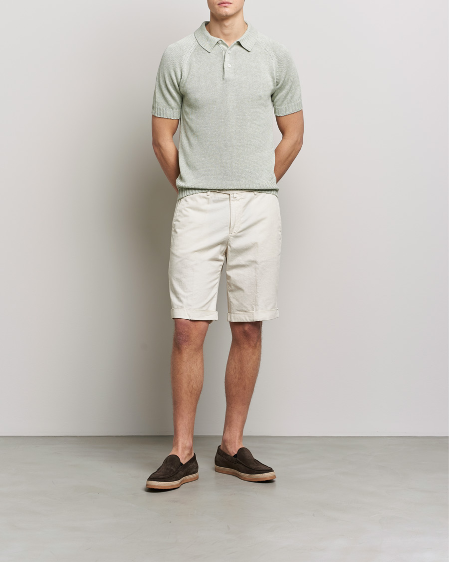 Homme | Shorts | Briglia 1949 | Linen/Cotton Shorts Cream