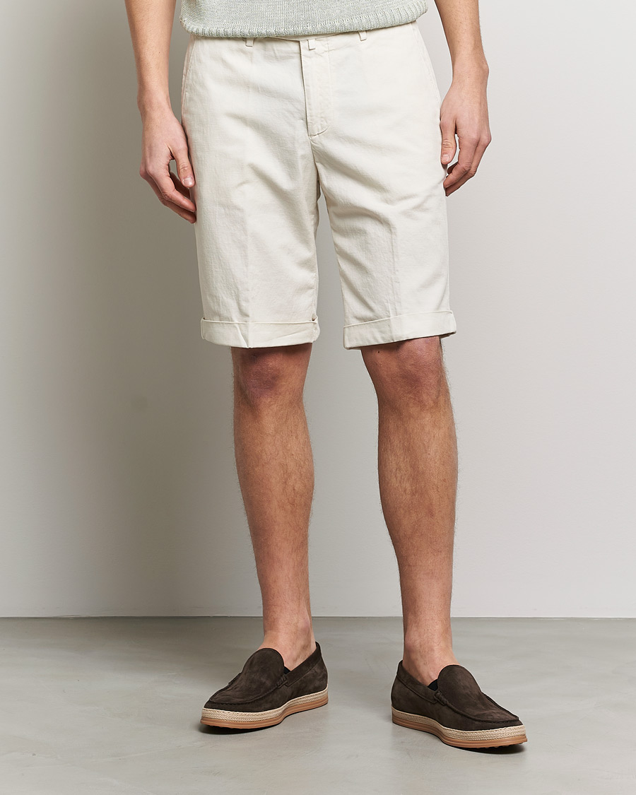 Homme | Shorts | Briglia 1949 | Linen/Cotton Shorts Cream