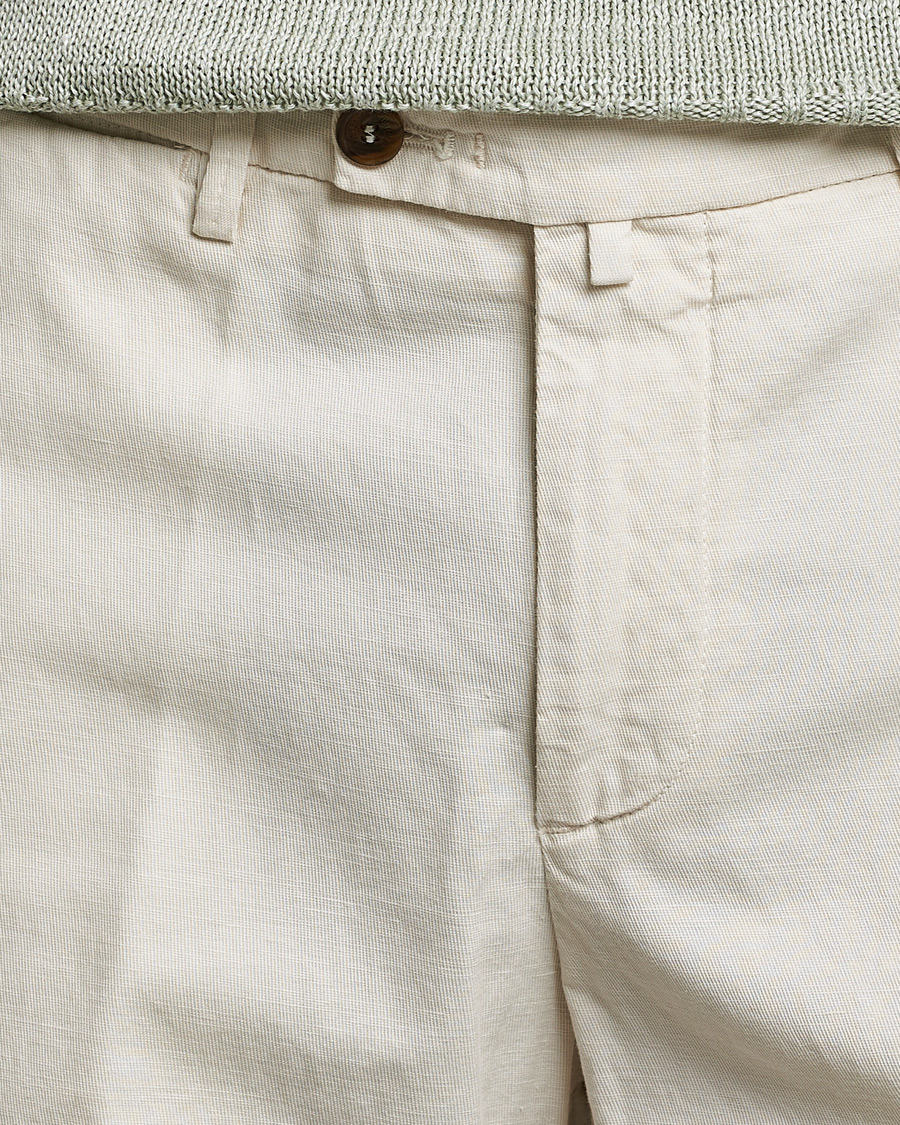 Homme | Shorts | Briglia 1949 | Linen/Cotton Shorts Cream