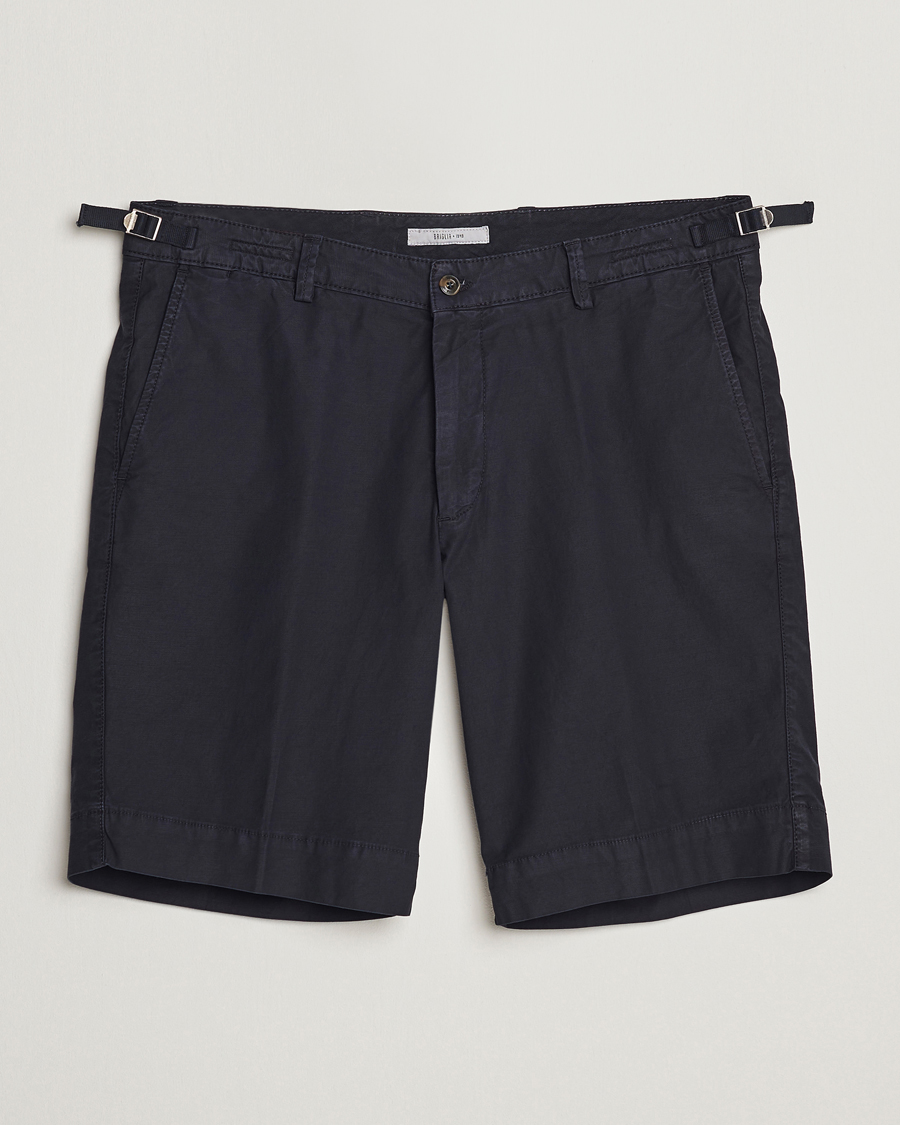 Homme | Shorts | Briglia 1949 | Upcycled Cotton Shorts Navy