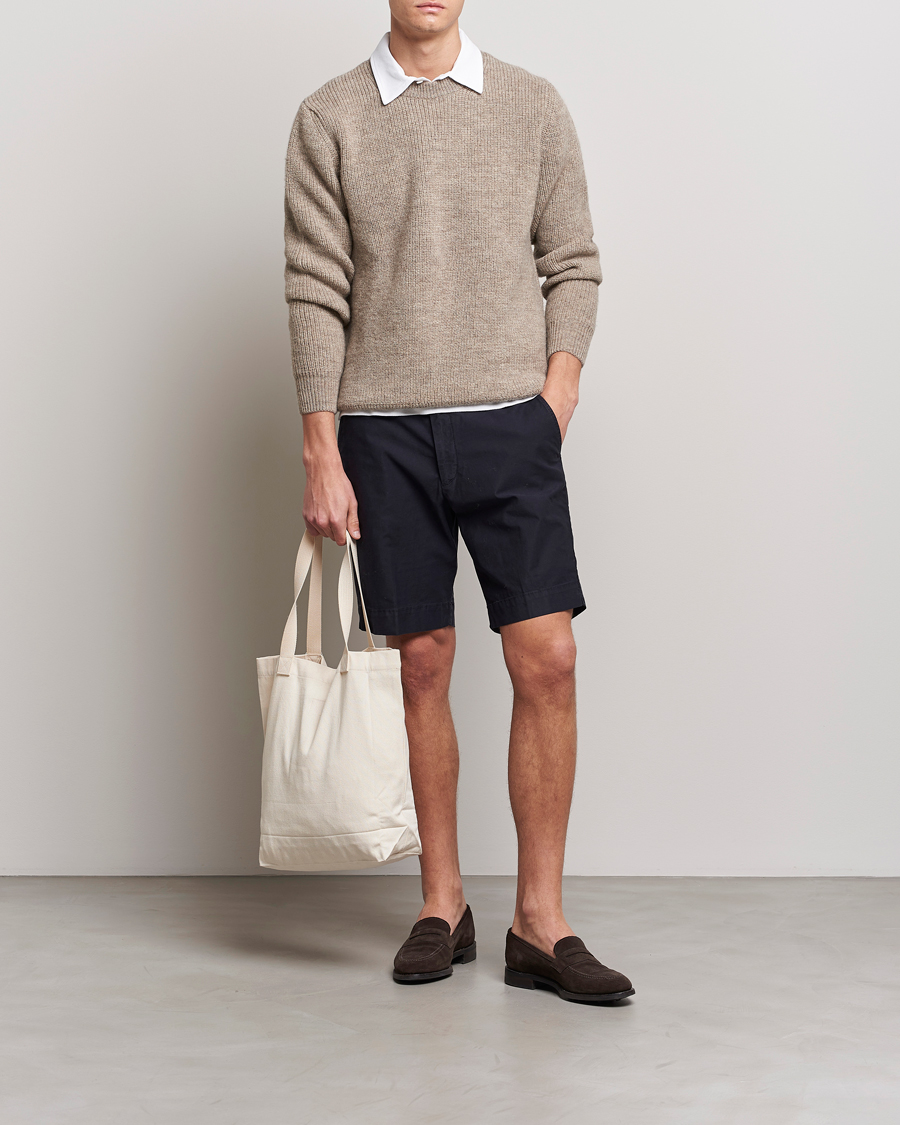 Homme | Shorts | Briglia 1949 | Upcycled Cotton Shorts Navy