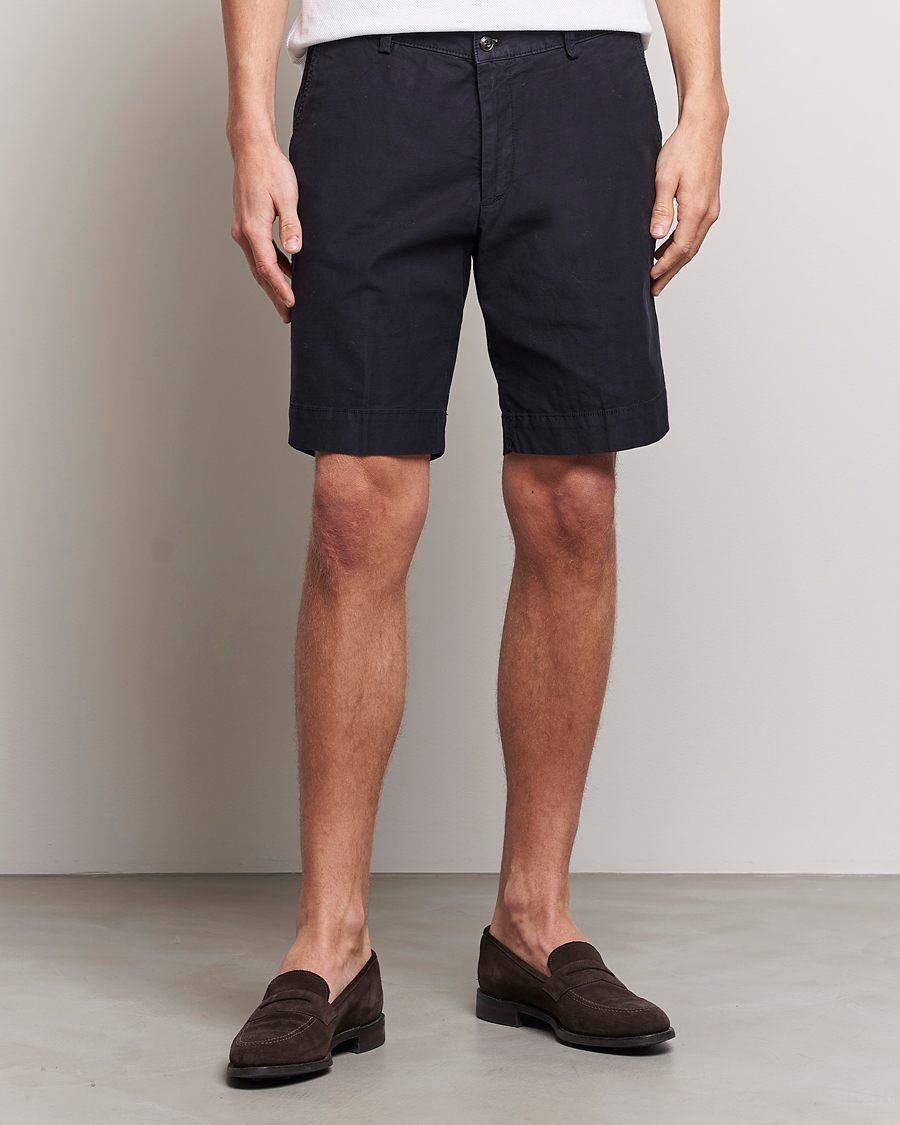 Homme | Shorts | Briglia 1949 | Upcycled Cotton Shorts Navy