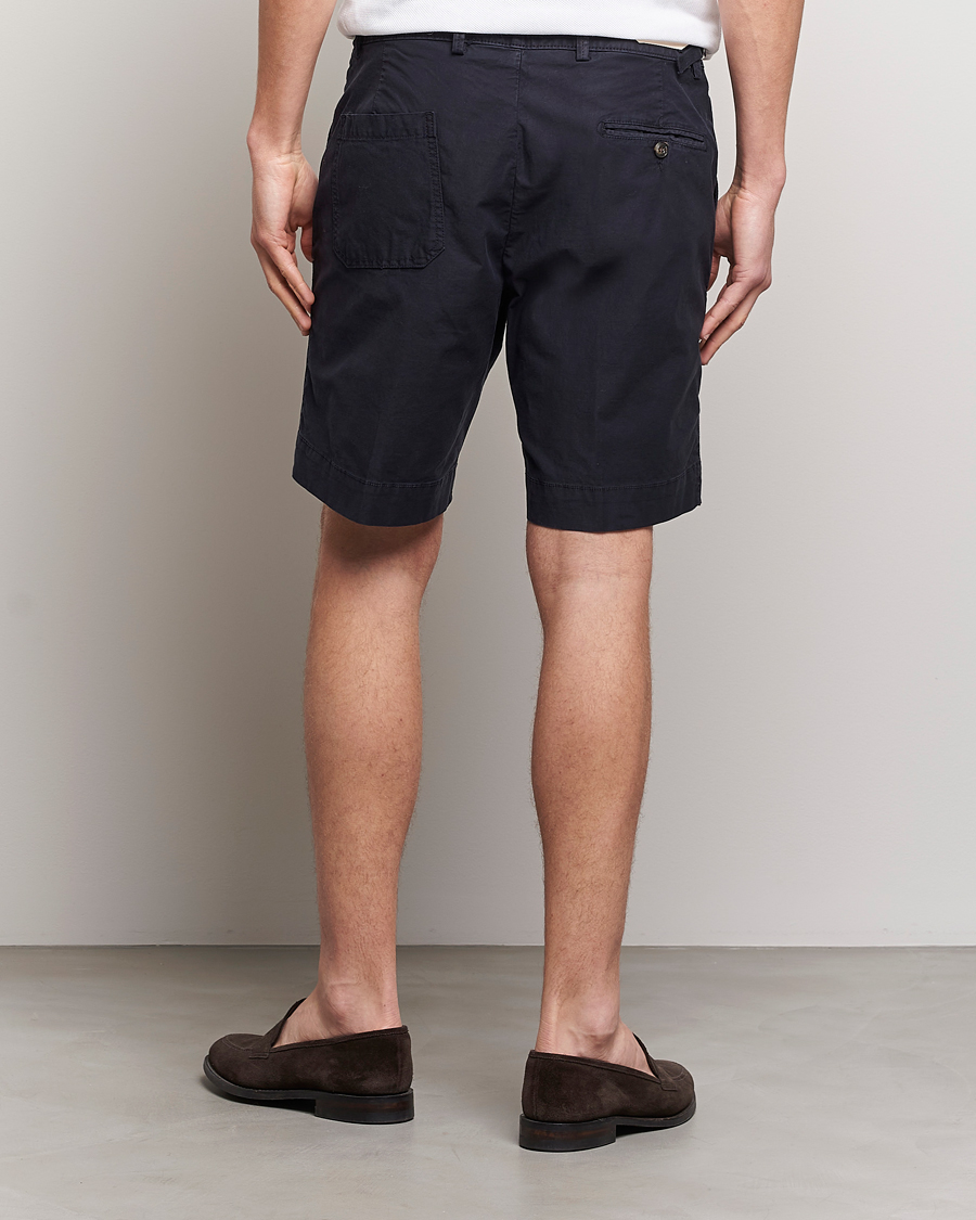 Homme | Shorts | Briglia 1949 | Upcycled Cotton Shorts Navy