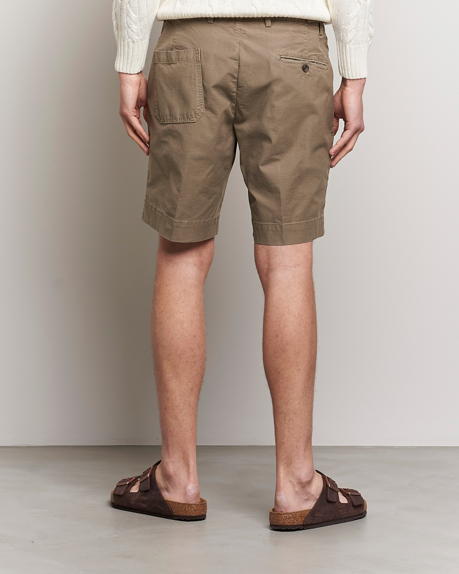 Homme | Shorts | Briglia 1949 | Upcycled Cotton Shorts Olive