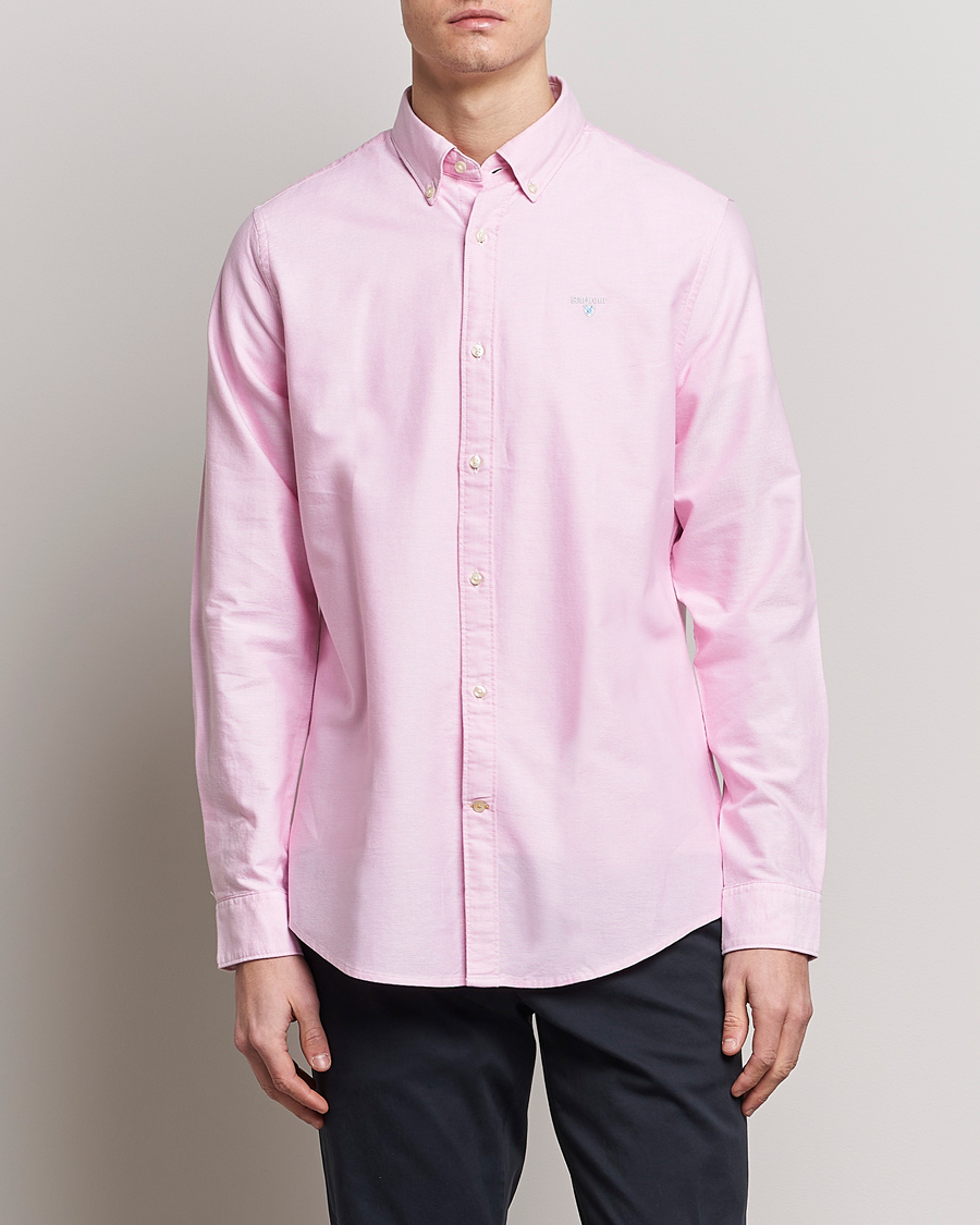 Herre | Barbour Lifestyle | Barbour Lifestyle | Tailored Fit Oxford 3 Shirt Pink