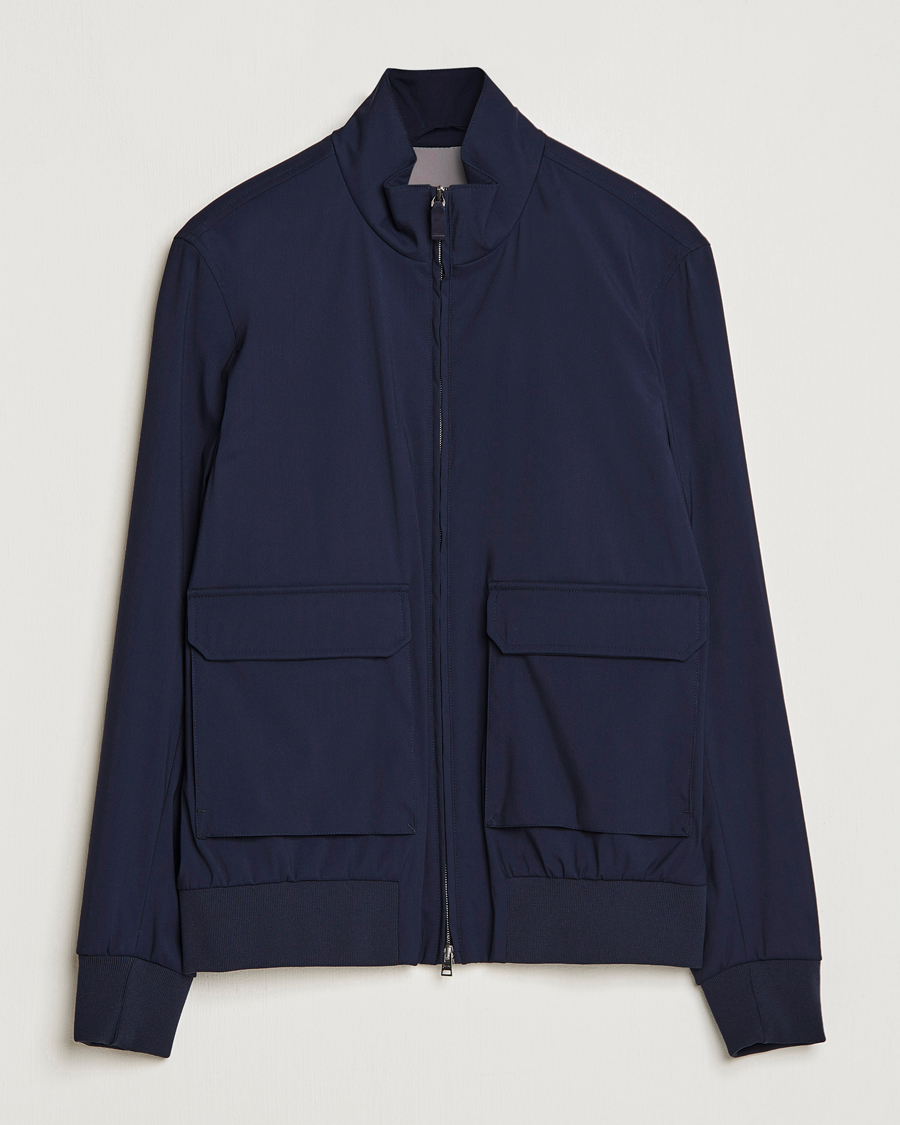 Homme | Manteaux Et Vestes | Herno | Loro Piana Harrington Jacket Navy
