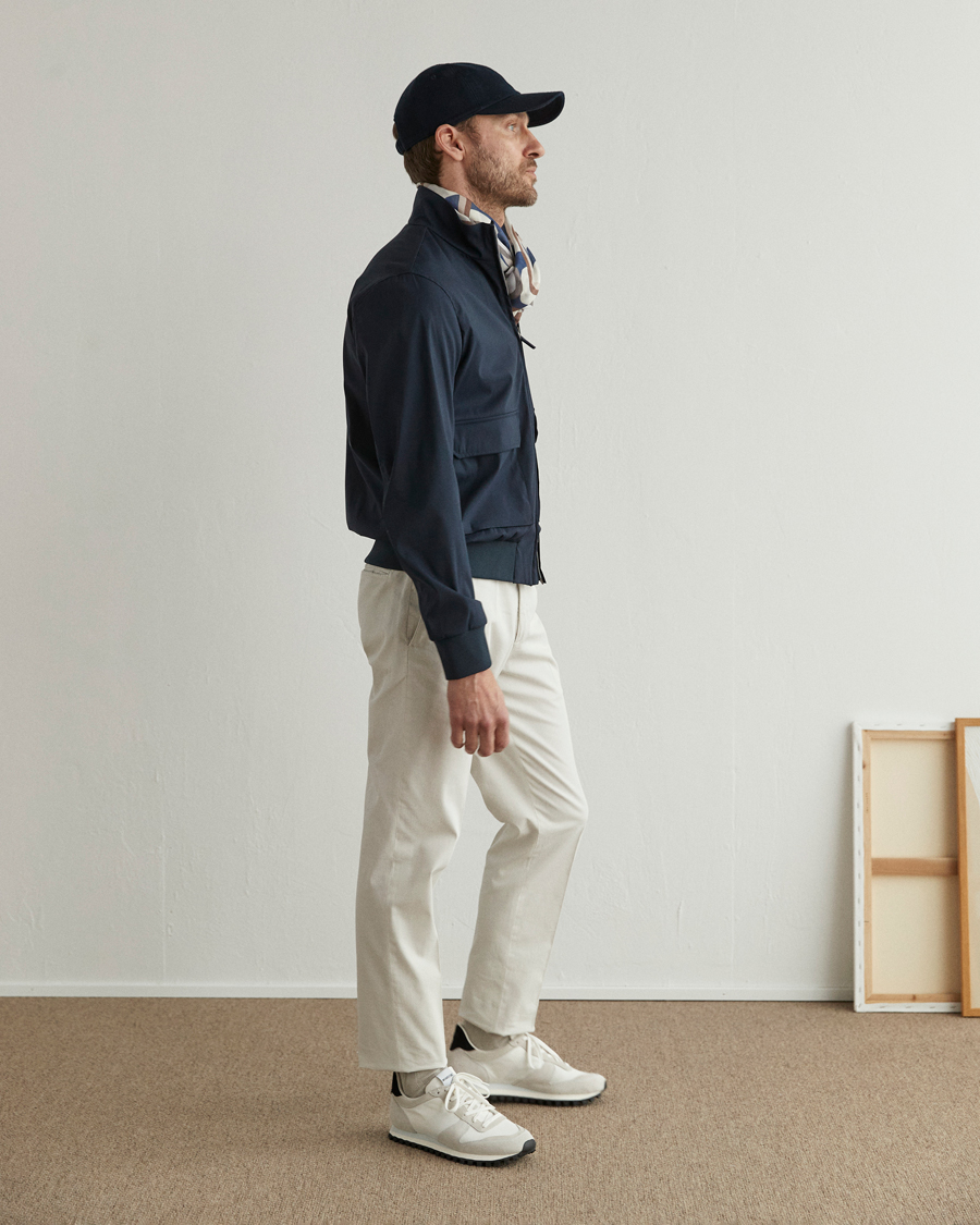 Homme | Manteaux Et Vestes | Herno | Loro Piana Harrington Jacket Navy