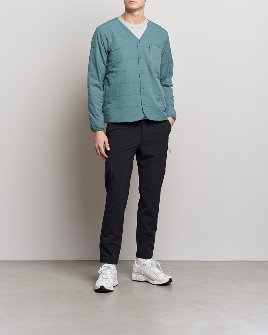 Homme | Pulls Et Tricots | Snow Peak | Flexible Insulated Cardigan Balsam Green