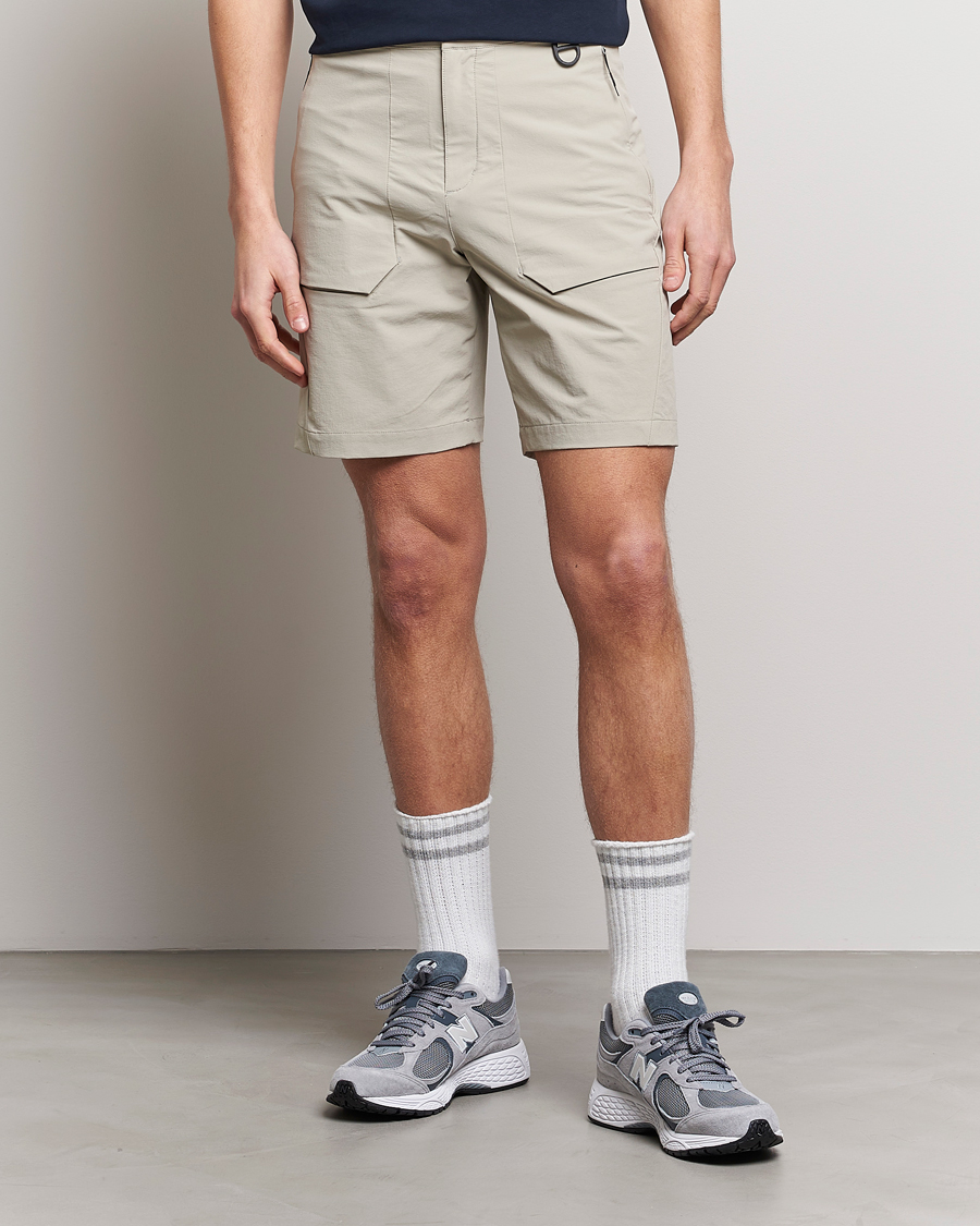 Homme | Shorts | Snow Peak | Active Comfort Shorts Beige