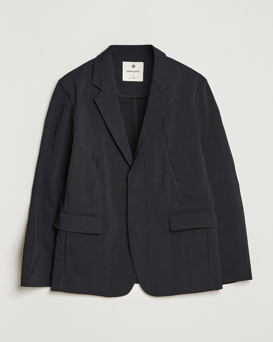 Homme | Blazers | Snow Peak | Air Comfort Stretch Blazer Black