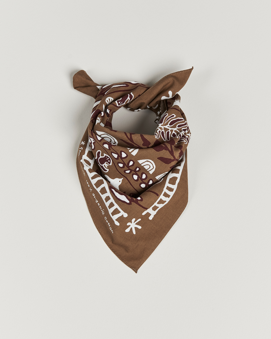 Homme | Snow Peak OG Cotton Nordic Bandana Brown | Snow Peak | OG Cotton Nordic Bandana Brown
