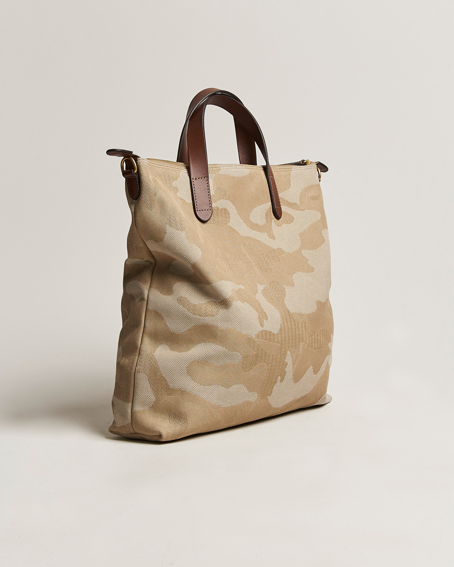 Homme | Mismo M/S Canvas Shopper Shades of Dune/Cuoio | Mismo | M/S Canvas Shopper Shades of Dune/Cuoio