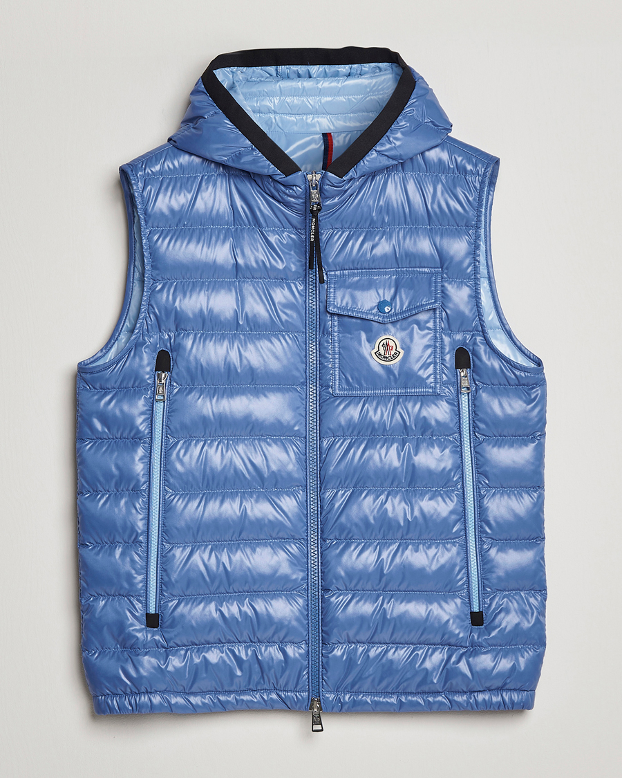Homme | Gilets | Moncler | Ragot Down Vest Light Blue