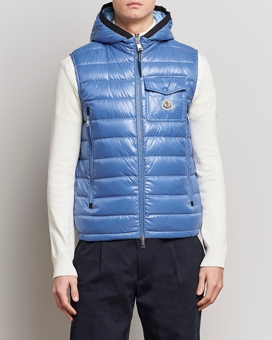 Homme | Gilets | Moncler | Ragot Down Vest Light Blue