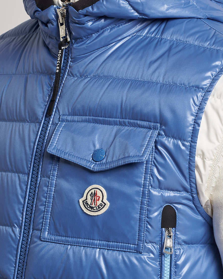 Homme | Gilets | Moncler | Ragot Down Vest Light Blue