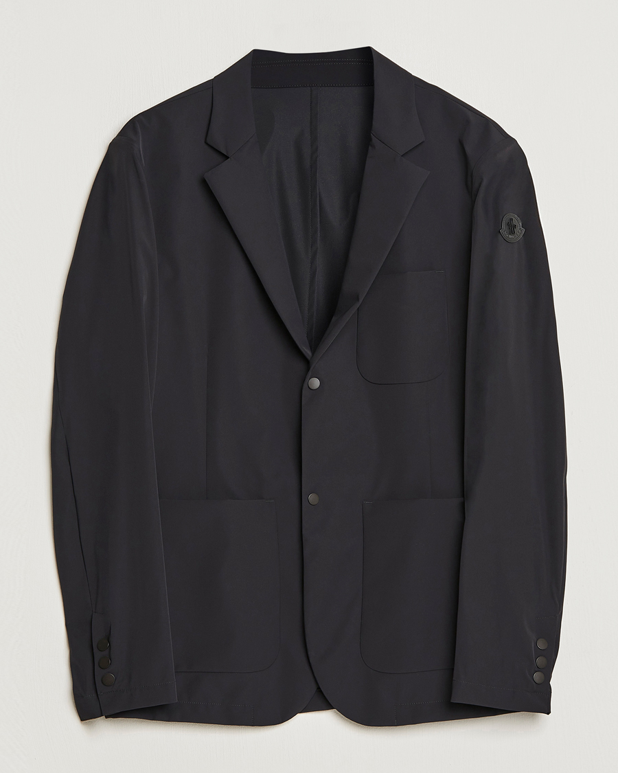 Homme | Manteaux Et Vestes | Moncler | Nive Nylon Blazer Black