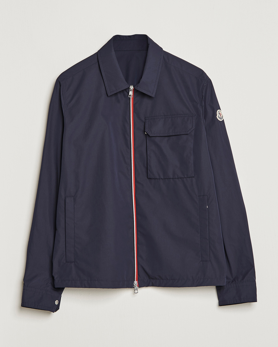 Homme | Manteaux Et Vestes | Moncler | Epte Nylon Shirt Jacket Navy