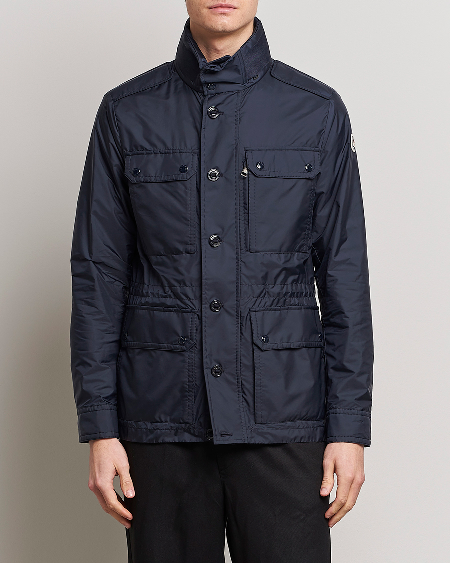 Homme | Manteaux Et Vestes | Moncler | Lez Field Jacket Navy