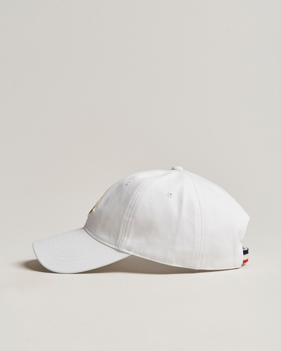 Homme | Moncler Baseball Cap White | Moncler | Baseball Cap White