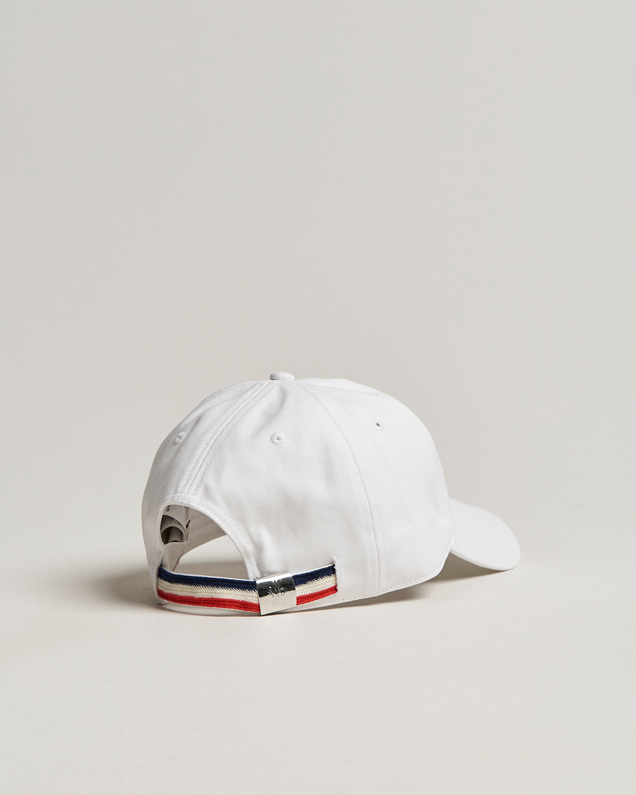 Homme | Moncler Baseball Cap White | Moncler | Baseball Cap White