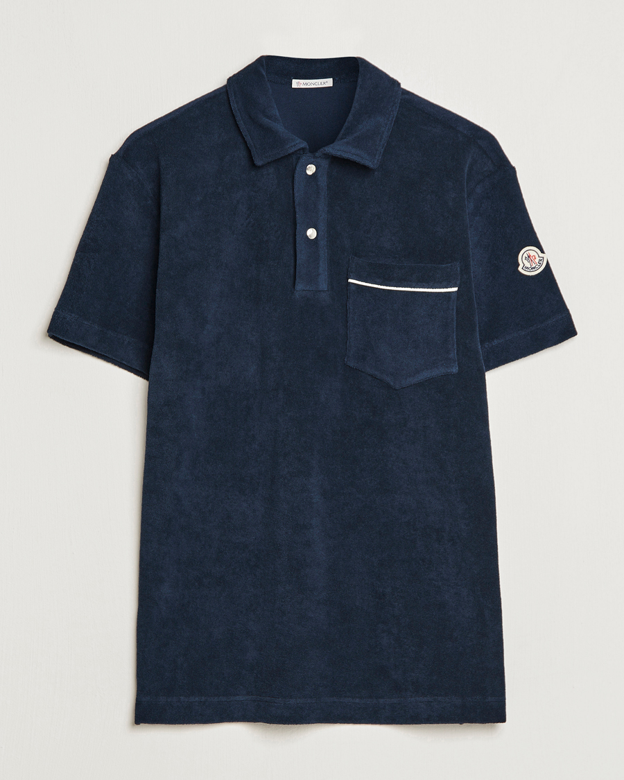 Homme | Polos | Moncler | Pocket Polo  Navy