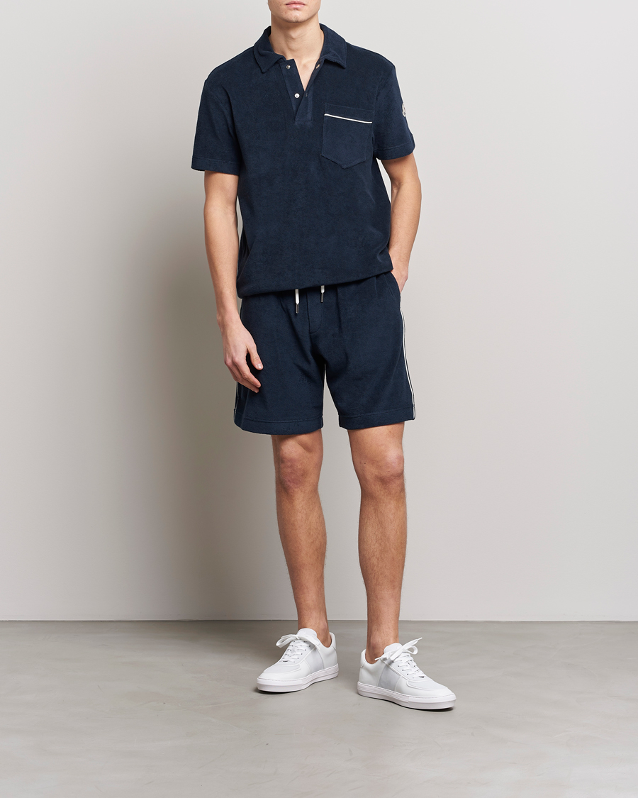 Homme | Polos | Moncler | Pocket Polo  Navy