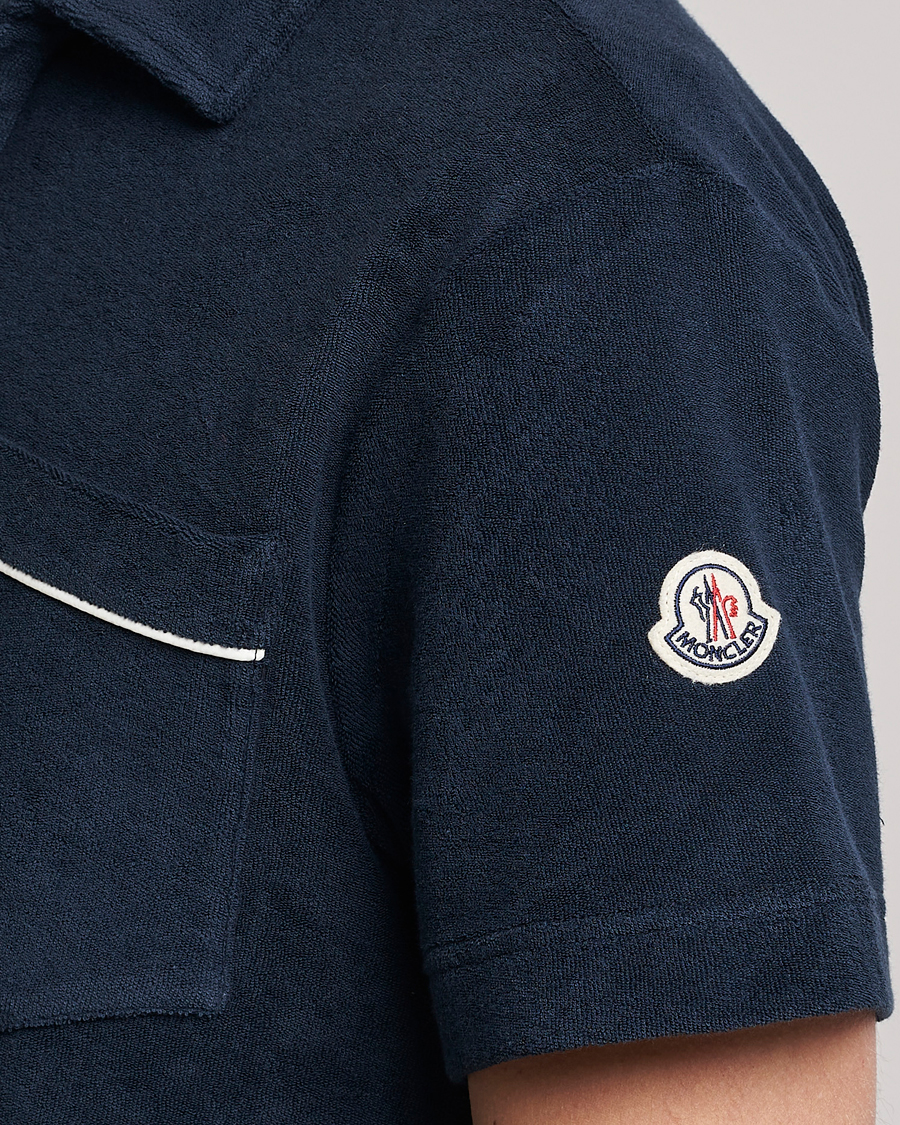 Homme | Polos | Moncler | Pocket Polo  Navy