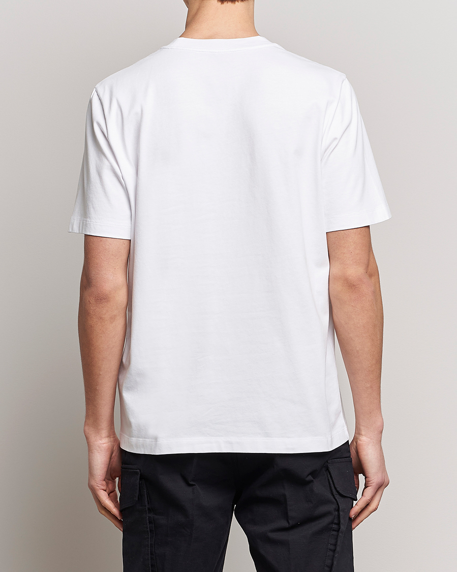 Homme | T-shirts | Moncler | Camouflage Lettering T-Shirt White