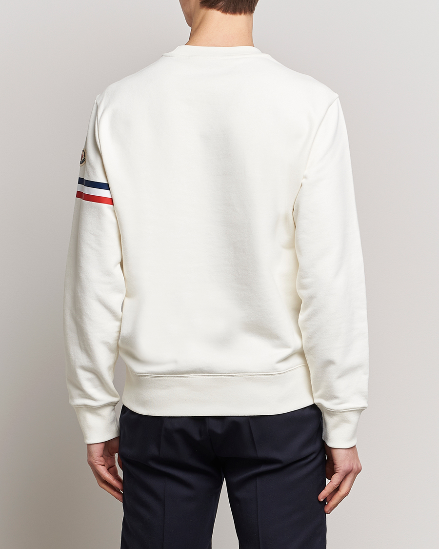 Homme | Pulls Et Tricots | Moncler | Armband Logo Sweatshirt White