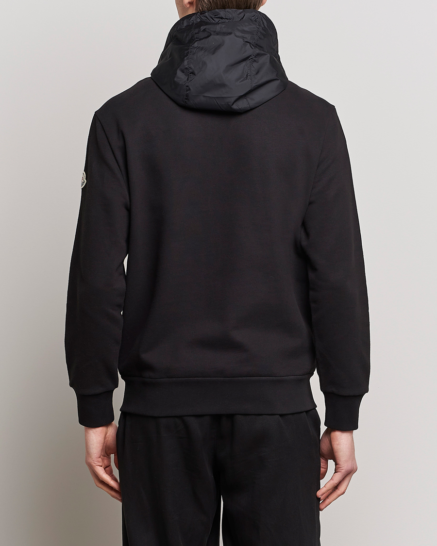 Homme | Pulls Et Tricots | Moncler | Hooded Zip Cardigan Black