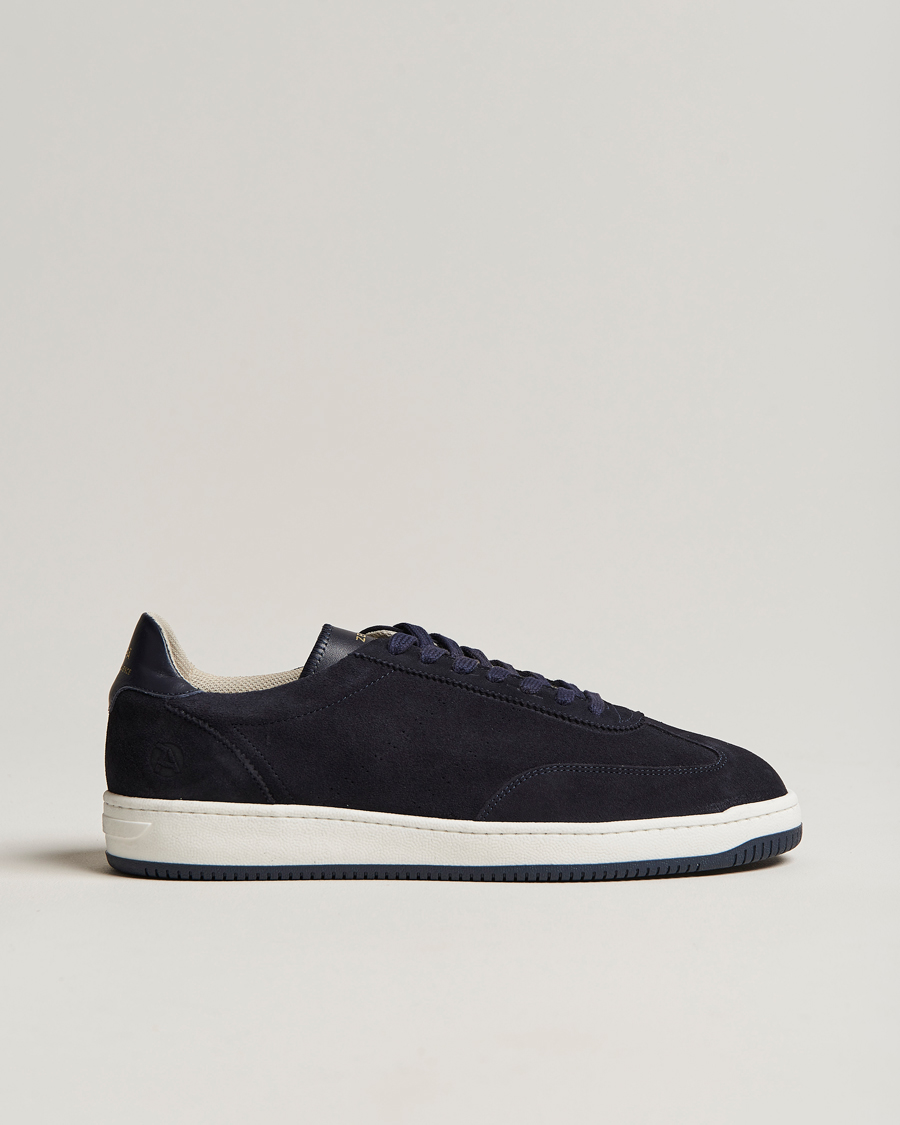 Homme | Zespà ZSP GT MAX Suede Sneakers Navy | Zespà | ZSP GT MAX Suede Sneakers Navy
