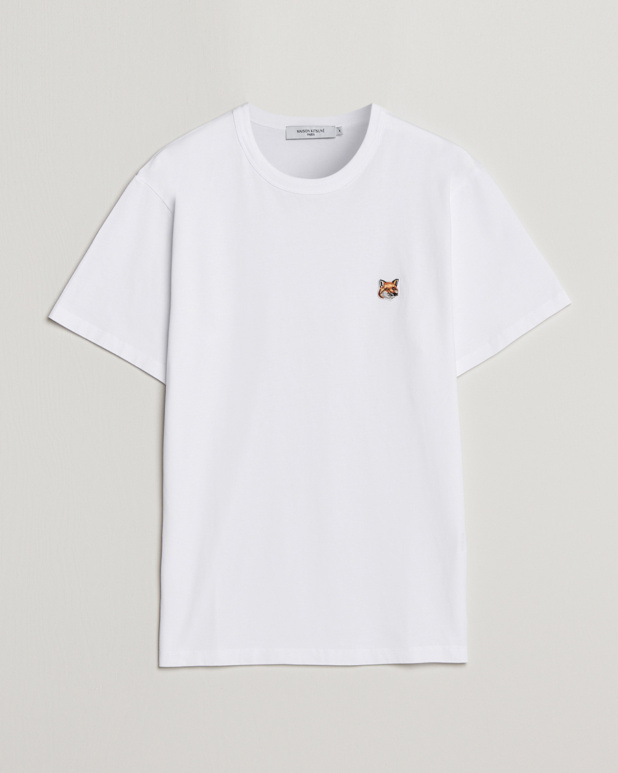 Homme | T-shirts | Maison Kitsuné | Fox Head T-Shirt White