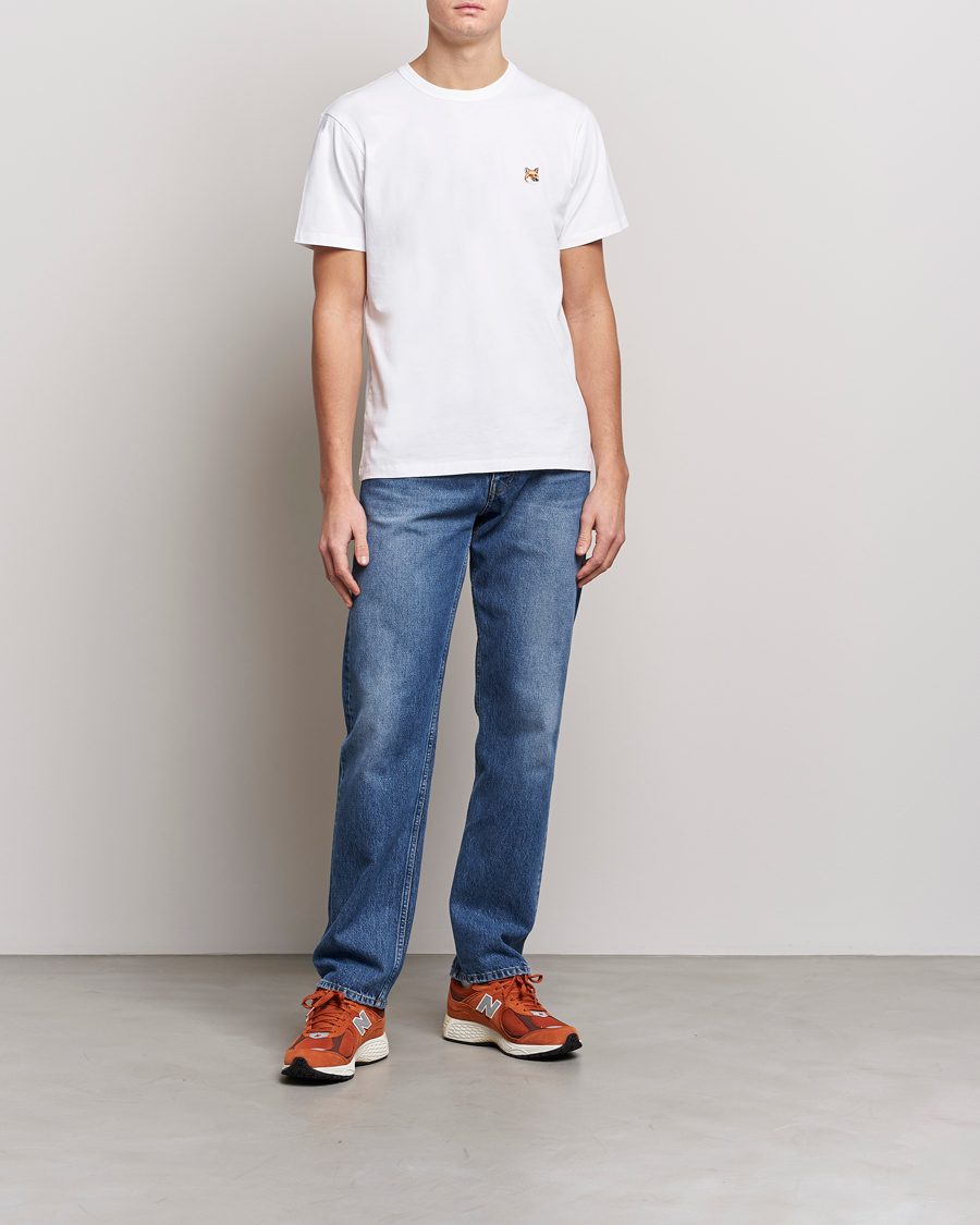 Homme | T-shirts | Maison Kitsuné | Fox Head T-Shirt White