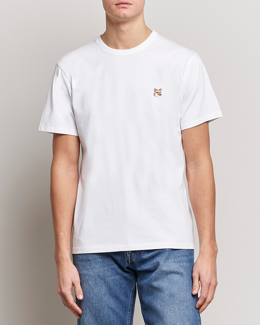 Homme | T-shirts | Maison Kitsuné | Fox Head T-Shirt White