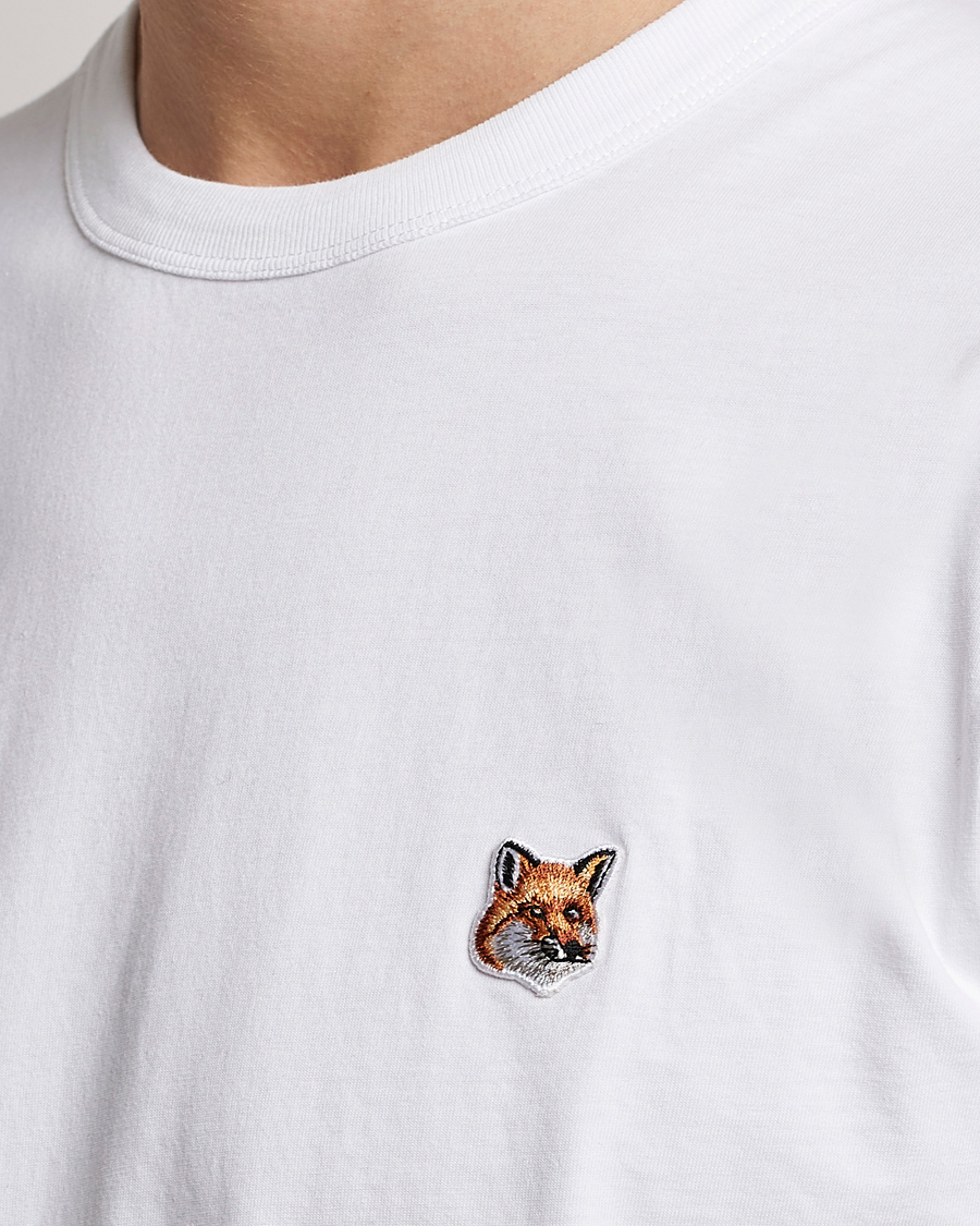 Homme | T-shirts | Maison Kitsuné | Fox Head T-Shirt White