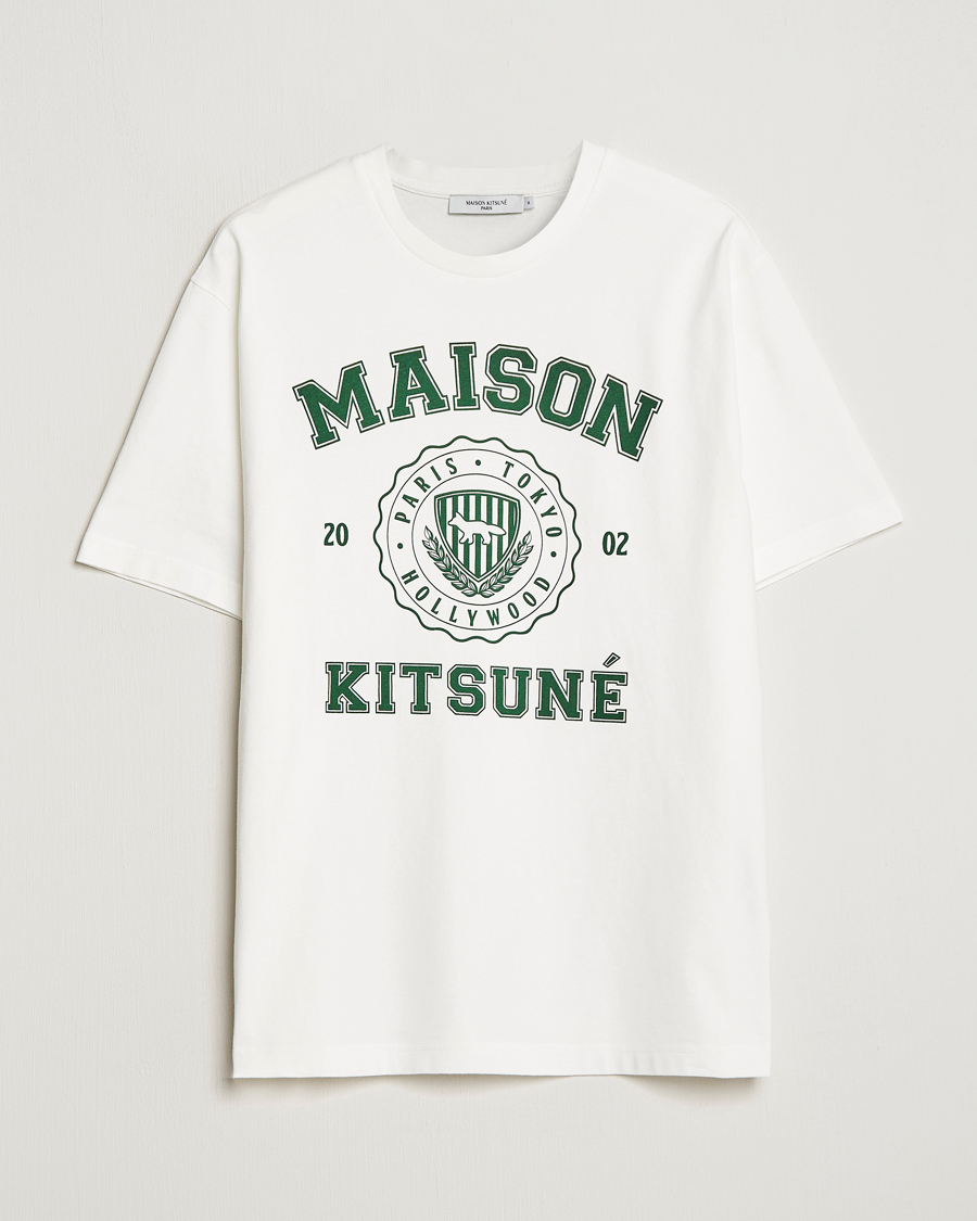 Homme | T-shirts | Maison Kitsuné | Varsity Comfort Tee Off White