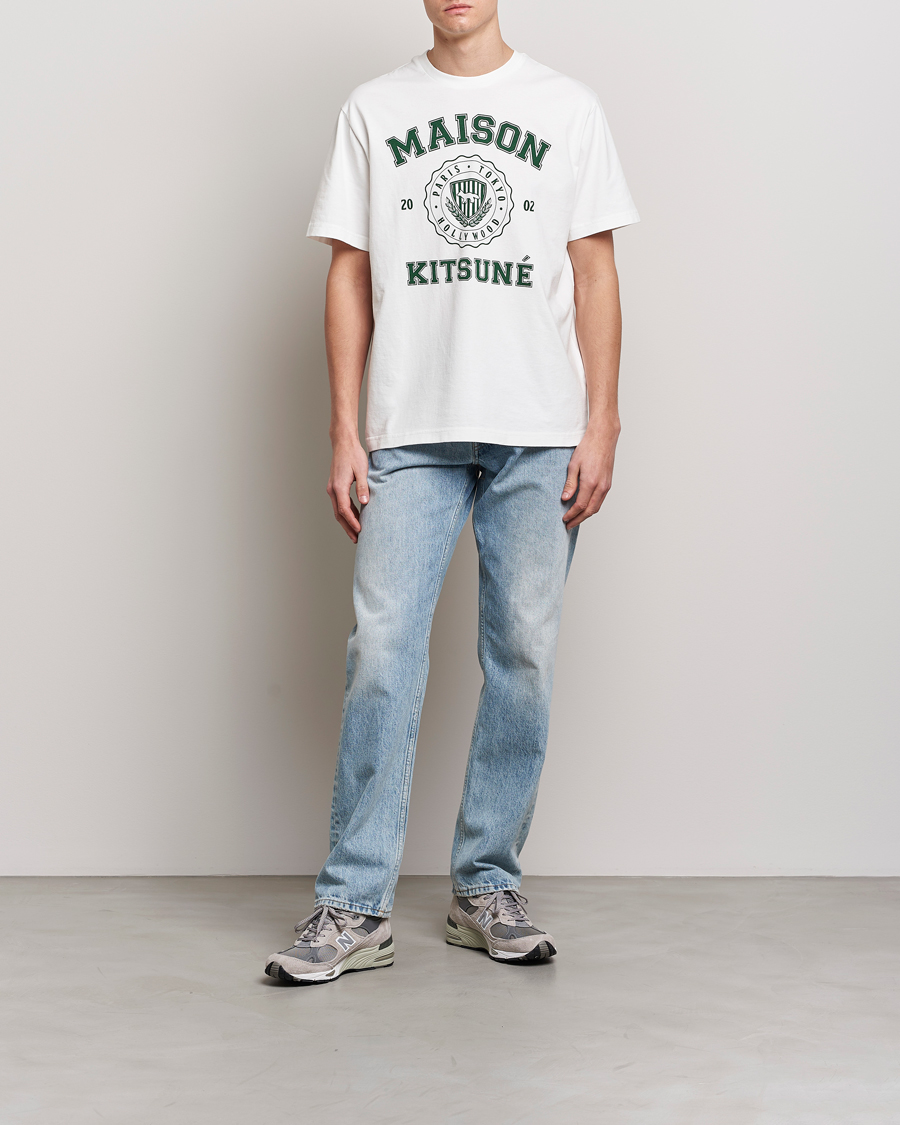 Homme | T-shirts | Maison Kitsuné | Varsity Comfort Tee Off White