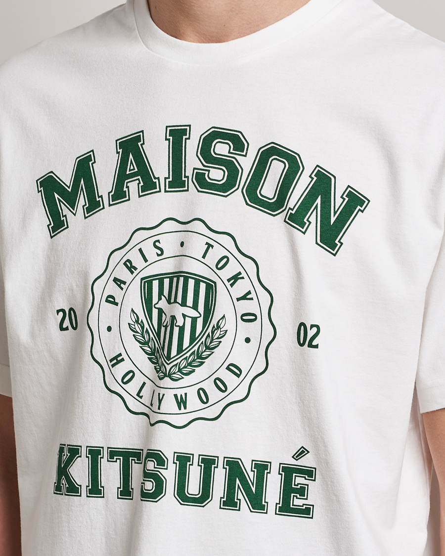Homme | T-shirts | Maison Kitsuné | Varsity Comfort Tee Off White