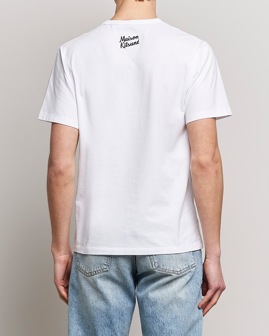 Homme | T-shirts | Maison Kitsuné | Summer Fox Print Tee White