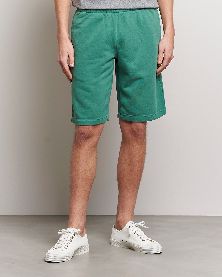 Homme | Shorts | Maison Kitsuné | Crest Jog Shorts Tropical Green