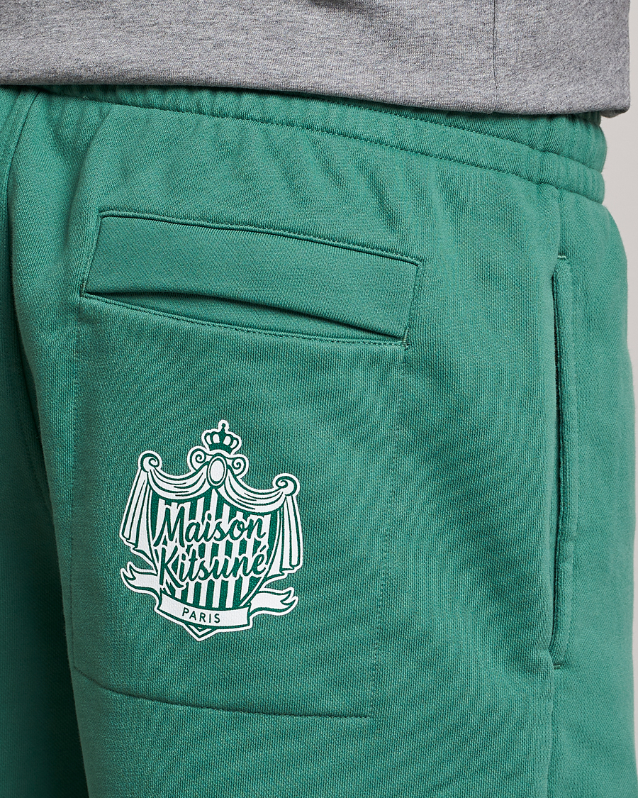 Homme | Shorts | Maison Kitsuné | Crest Jog Shorts Tropical Green