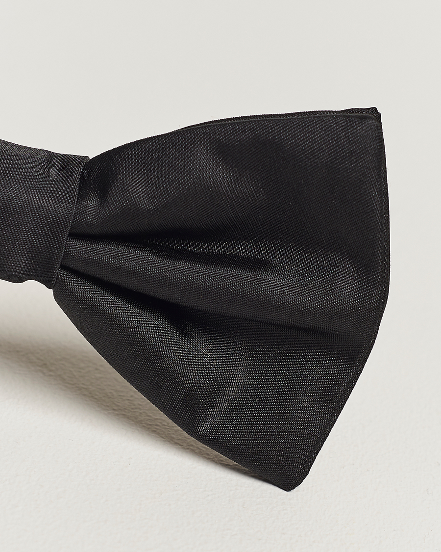 Homme | Silk Pre Tie Black | BOSS BLACK | Silk Pre Tie Black