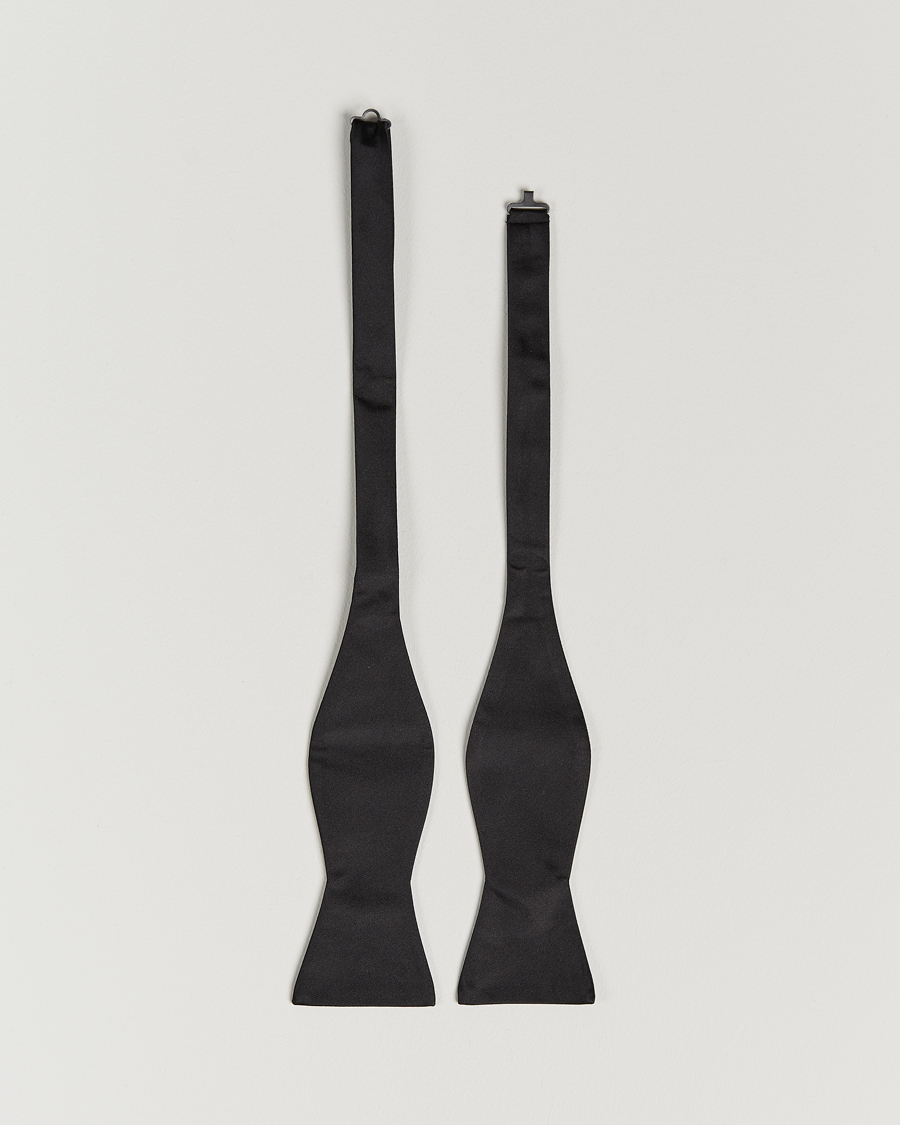 Homme | Silk Self Tie Black | BOSS BLACK | Silk Self Tie Black