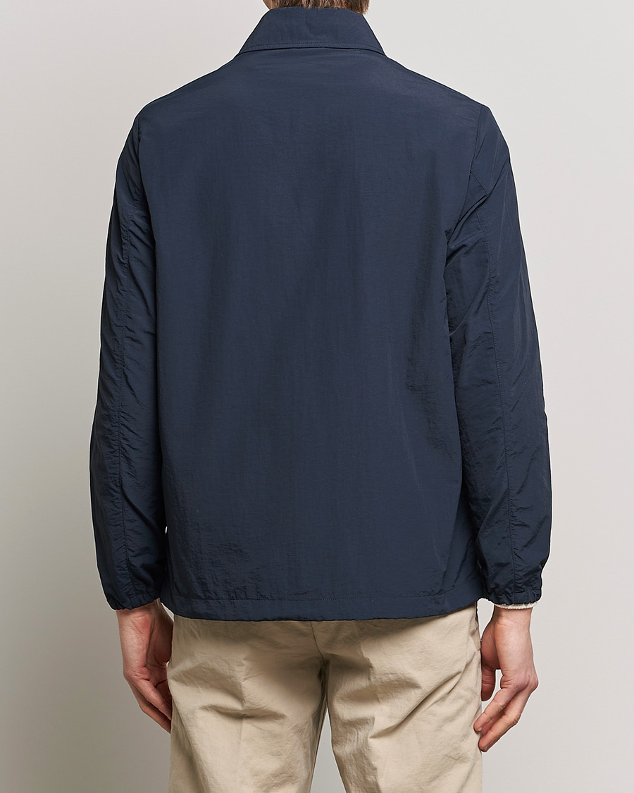 Homme | Manteaux Et Vestes | Baracuta | Nylon Coach Jacket Navy