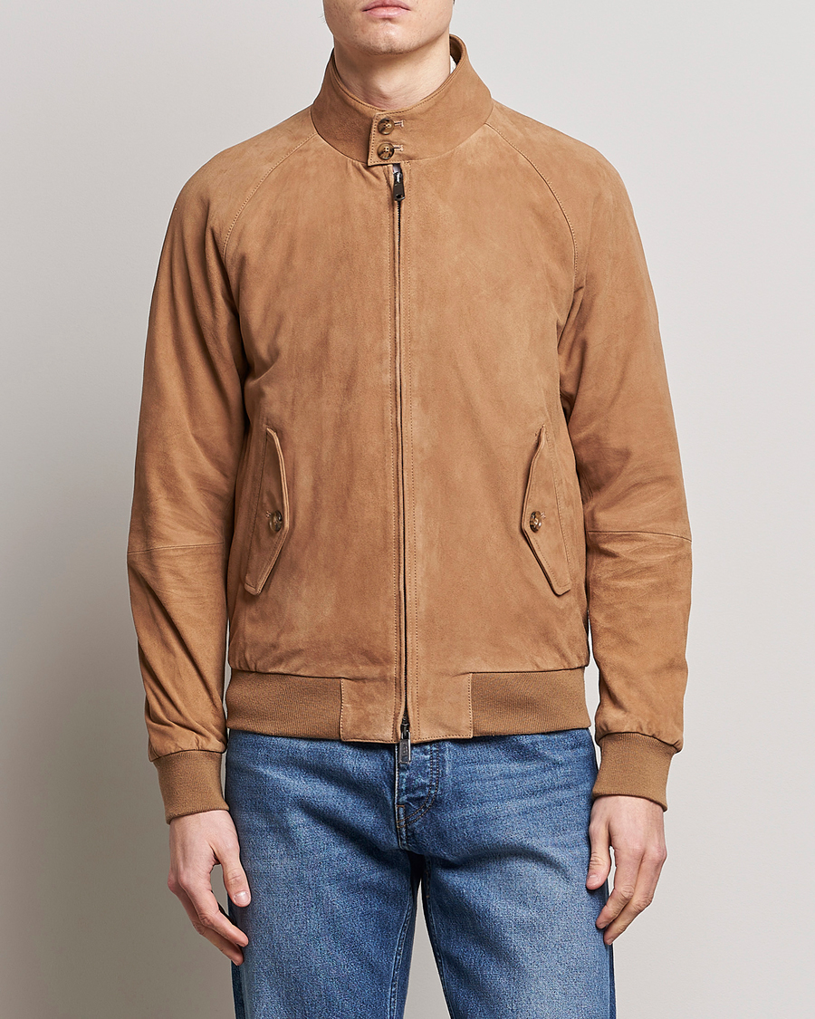 Homme | Sections | Baracuta | G9 Suede Jacket Tobacco