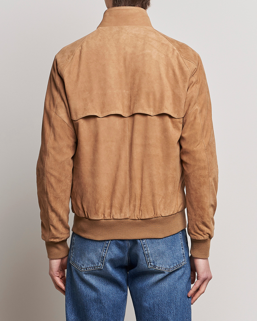 Homme | Manteaux Et Vestes | Baracuta | G9 Suede Jacket Tobacco