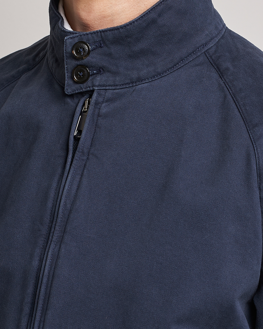 Homme | Manteaux Et Vestes | Baracuta | Authentic Fit Pocket G9 Gabardine Jacket Navy