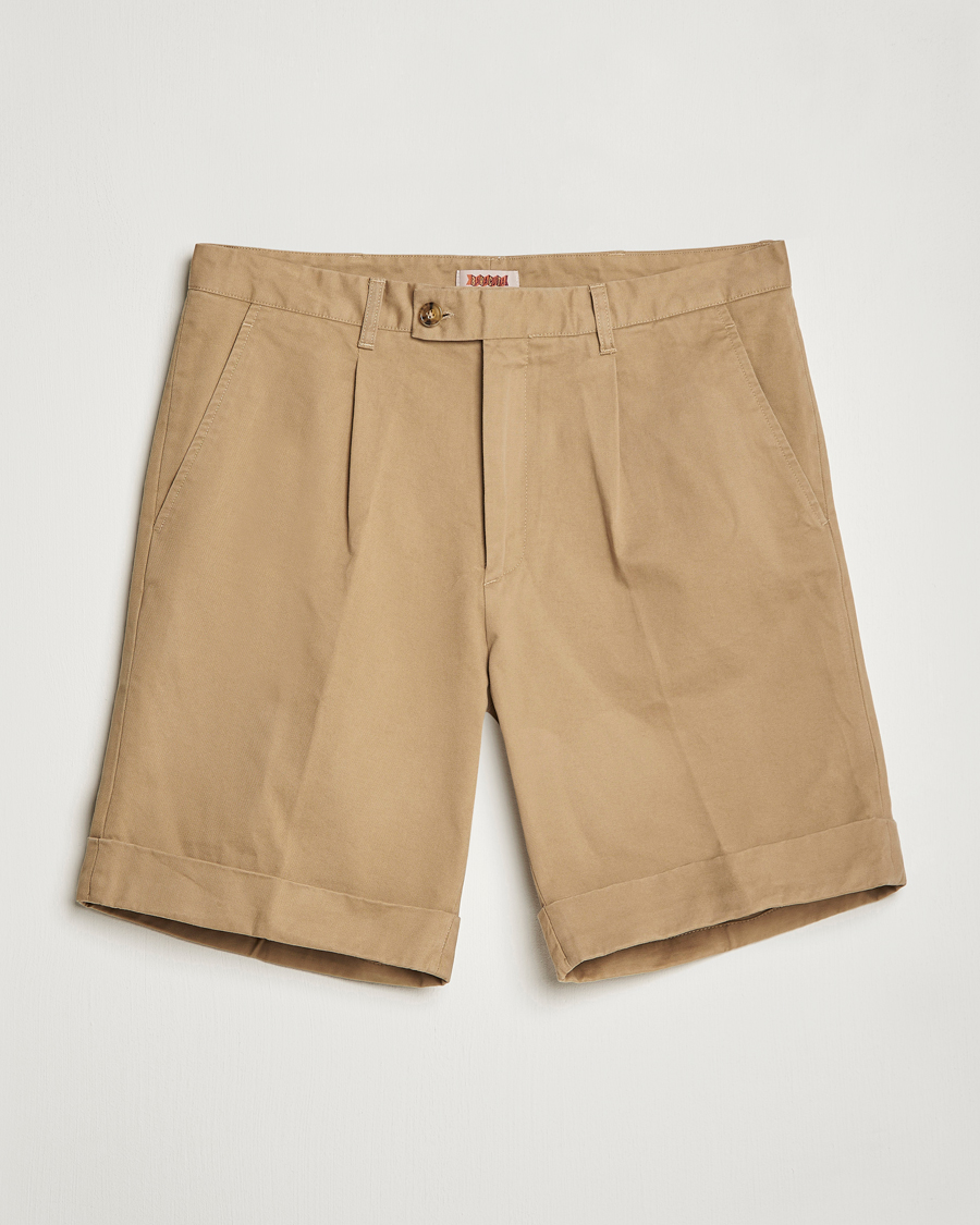 Homme | Shorts | Baracuta | Gabardine Chino Shorts Tan