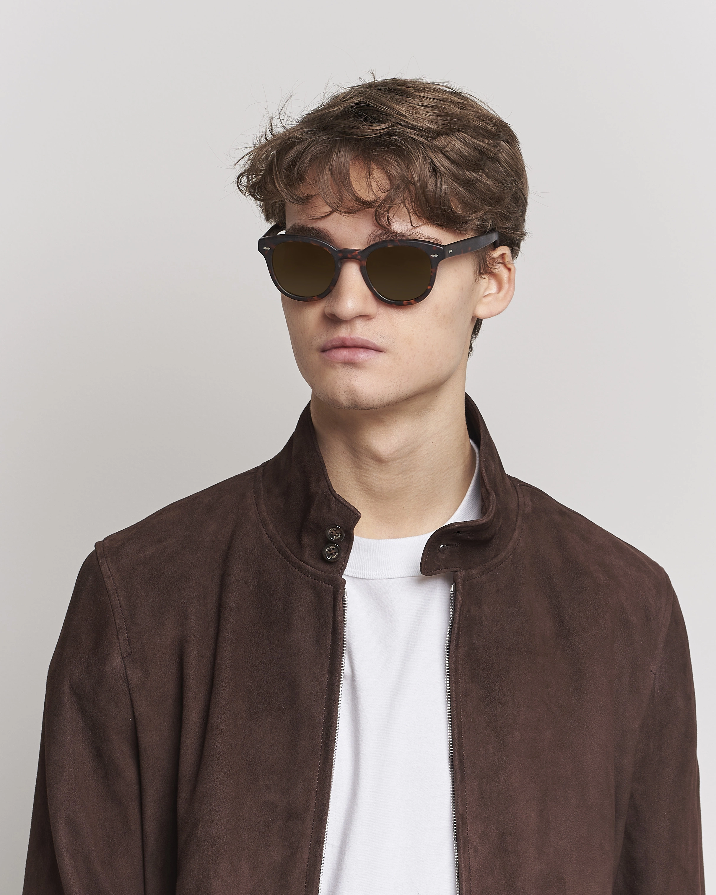 Homme |  | Oliver Peoples | Cary Grant Sunglasses Semi Matte Tortoise