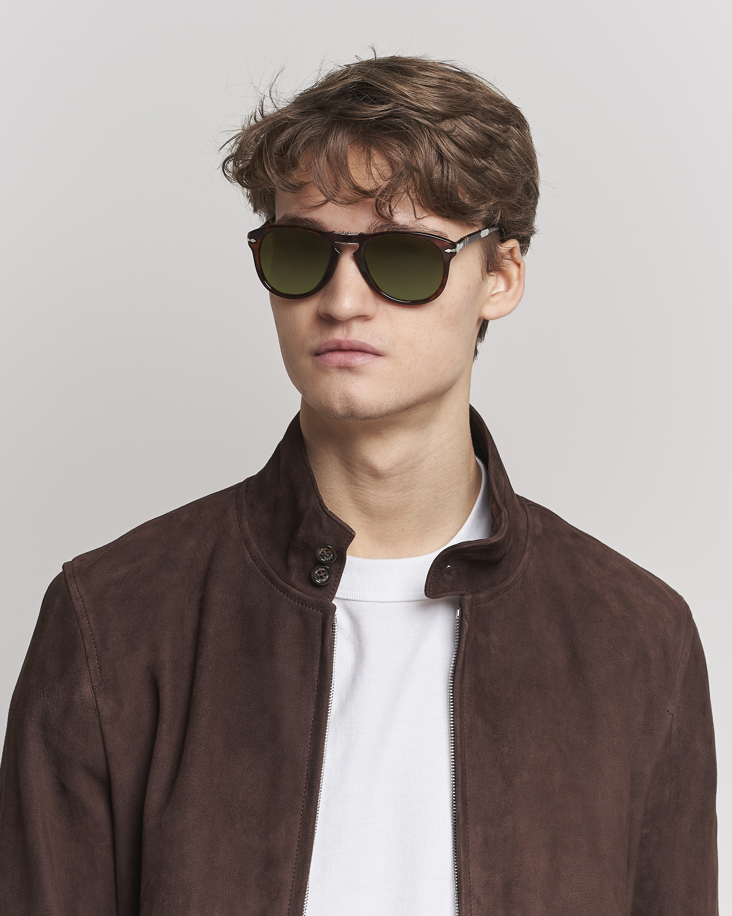 Homme | Persol 0PO0714 Steve McQueen Sunglasses Havana | Persol | 0PO0714 Steve McQueen Sunglasses Havana